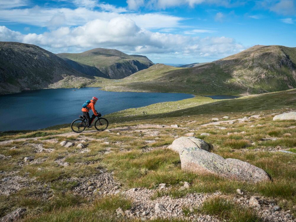 Mountainbiking in the Cairngorms National park