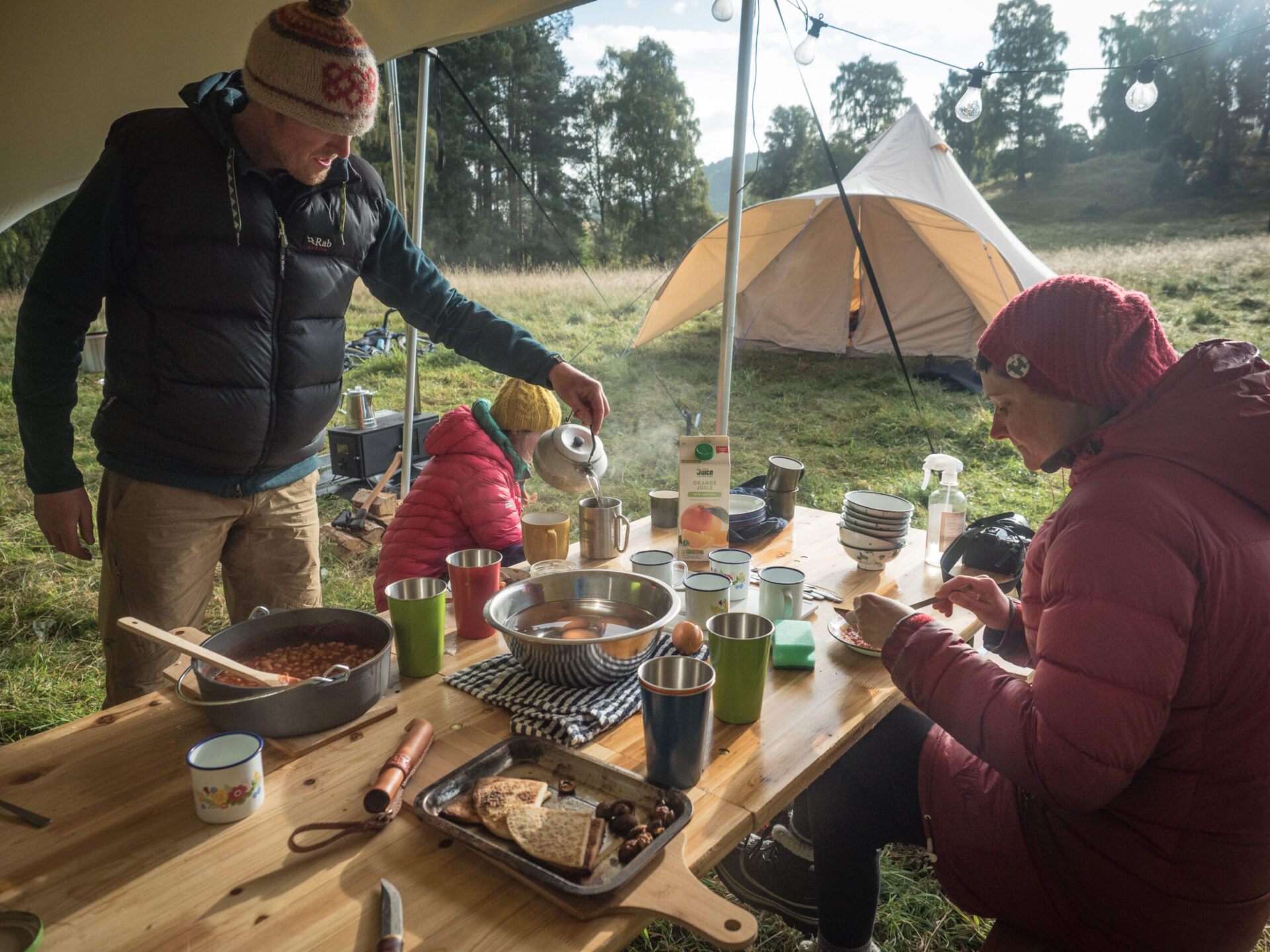 Backcountry basecamp