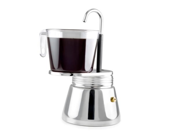 GSI 4 Cup Stainless Steel Mini Espresso Maker